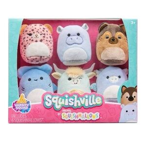 Squishmallow Squishville Varsity Squad 6 Pack